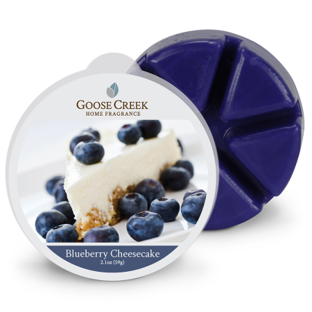 Cheesecake aux Myrtiles / Blueberry Cheesecake - bougies cadeaux so...
