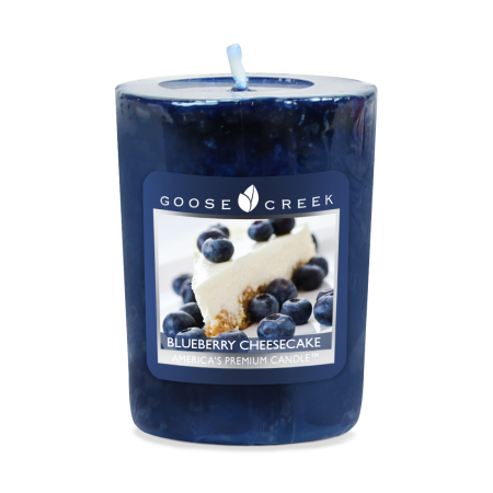 Cheesecake aux Myrtilles / Blueberry Cheesecake - bougies cadeaux s...