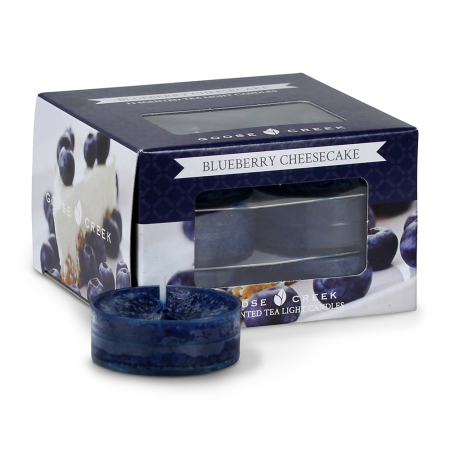 Cheesecake aux Myrtilles / Blueberry Cheesecake - bougies cadeaux s...