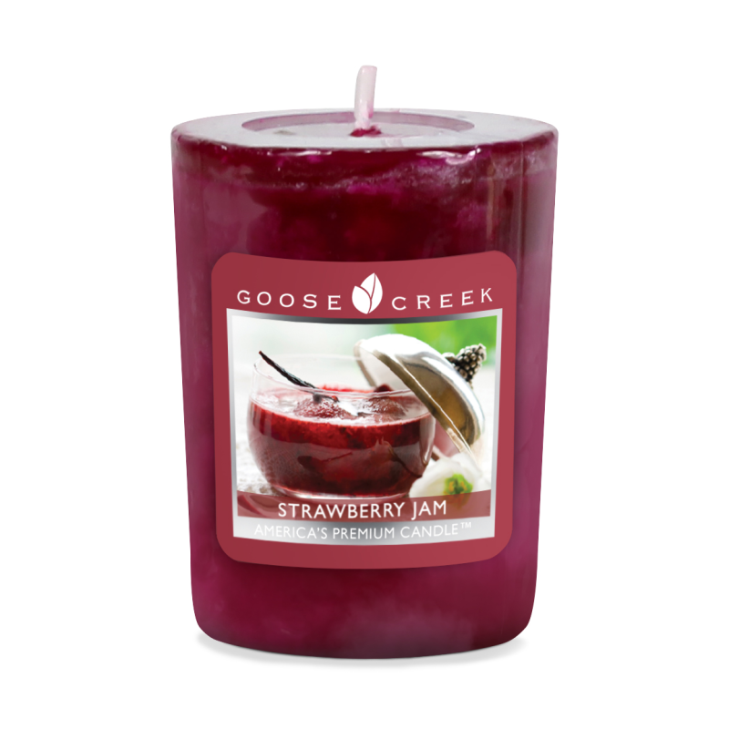 Confiture de Fraises / Strawberry Jam - bougies cadeaux soins du corps