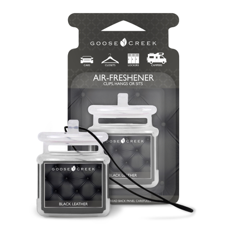 Cuir Noir / Black Leather - bougies cadeaux soins du corps