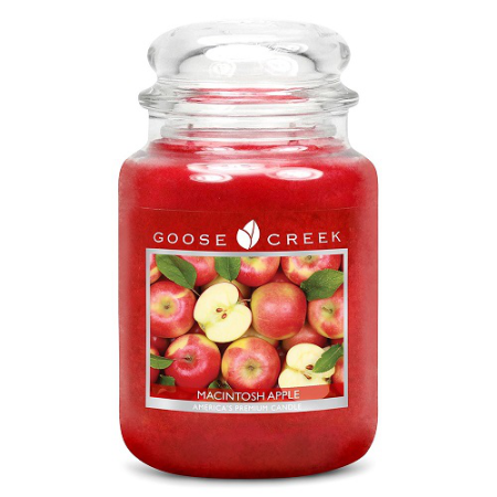 Pomme Macintosh / Macintosh Apple - bougies cadeaux soins du corps