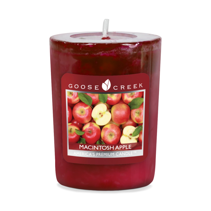 Pomme Macintosh / Macintosh Apple - bougies cadeaux soins du corps