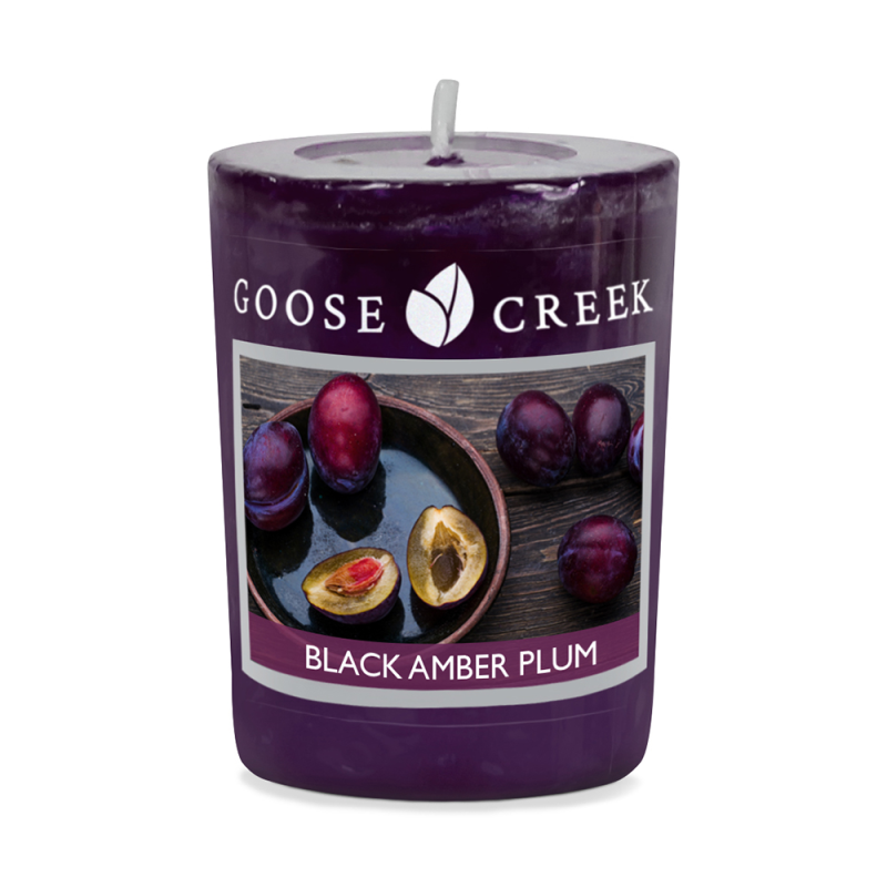 Prune Noire / Black Amber Plum - bougies cadeaux soins du corps
