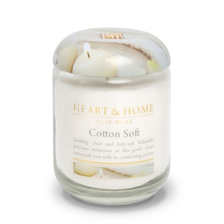 Fleur de Coton (Cotton soft) - bougies cadeaux soins du corps