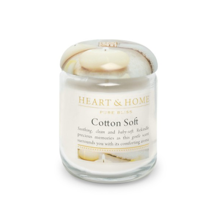 Fleur de Coton (Cotton soft) - bougies cadeaux soins du corps