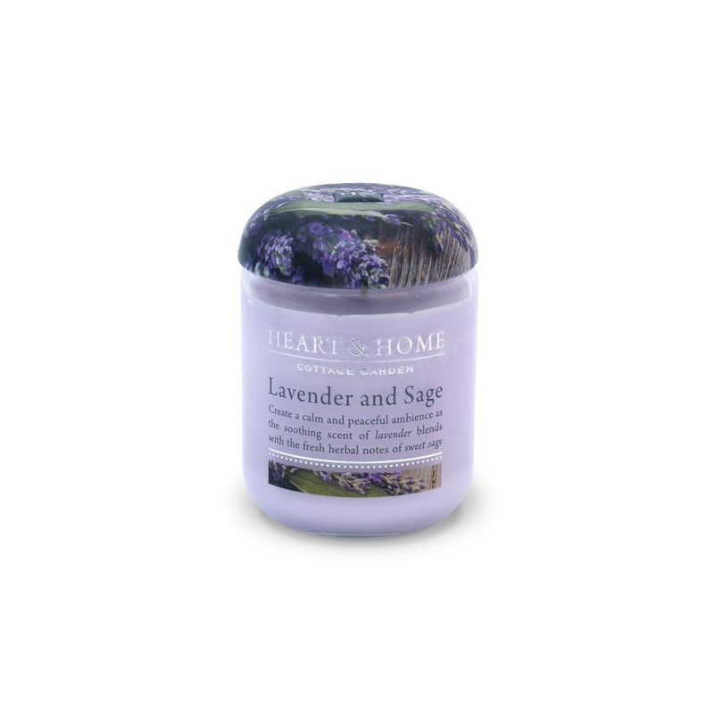 Lavande et Sauge (Lavender and Sage) - bougies cadeaux soins du corps