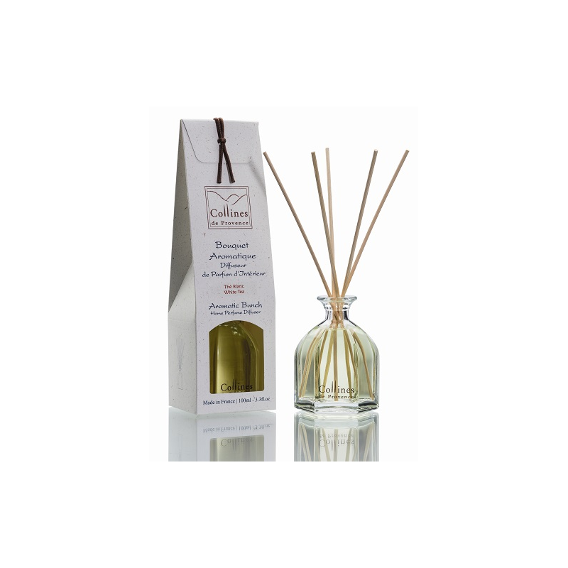 Thé Blanc - bougies cadeaux soins du corps