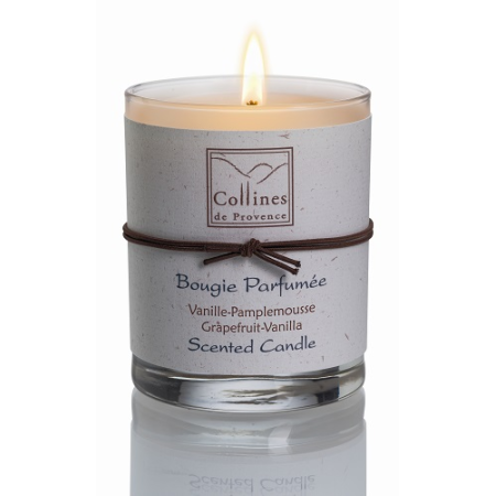 Vanille Pamplemousse - bougies cadeaux soins du corps