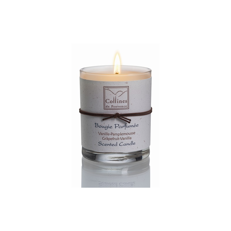 Vanille Pamplemousse - bougies cadeaux soins du corps