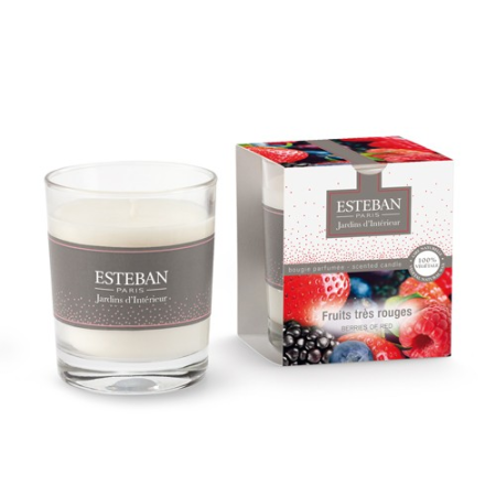 Fruits Rouge - bougies cadeaux soins du corps