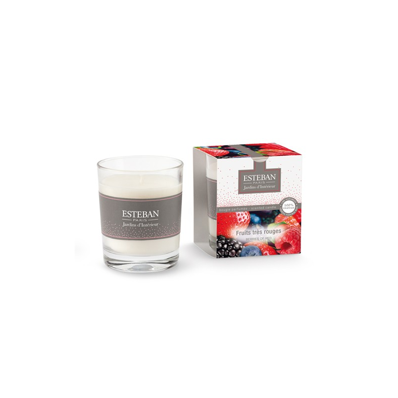 Fruits Rouge - bougies cadeaux soins du corps