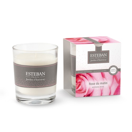 Rose du matin - bougies cadeaux soins du corps