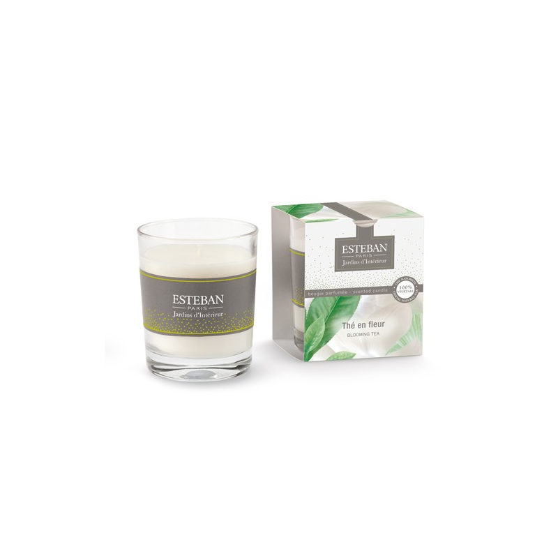 Thé en fleur - bougies cadeaux soins du corps