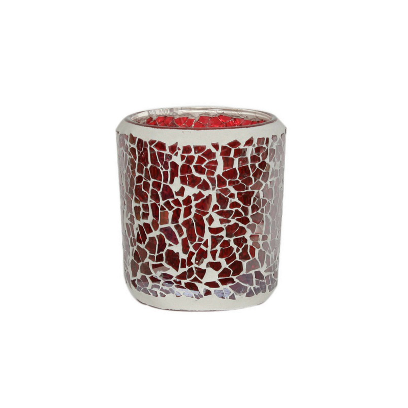 Mosaïque Rouge - bougies cadeaux soins du corps