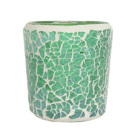 Mosaïque Vert - bougies cadeaux soins du corps