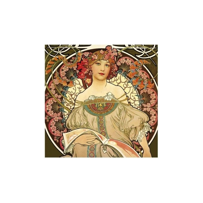 Iris - Riverie Alfons Mucha