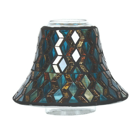 Mosaïque - Tricot métallisé - bougies cadeaux soins du corps