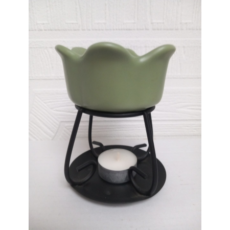 Fleur - Vert Pairie - bougies cadeaux soins du corps