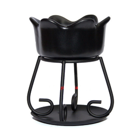 Brûle Parfum Pétale Bowl Noir + Cire Fondante