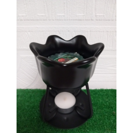 Brûle Parfum Pétale Bowl Noir + Cire Fondante