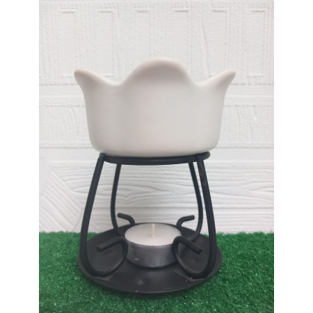 Fleur - Blanc - bougies cadeaux soins du corps