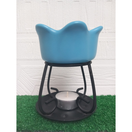 Brûle Parfum Pétale Bowl Bleu  + Cire Fondante