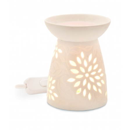 Blanc Floral Electrique - bougies cadeaux soins du corps