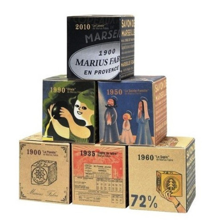 Coffret de 6 Savons de Marseille