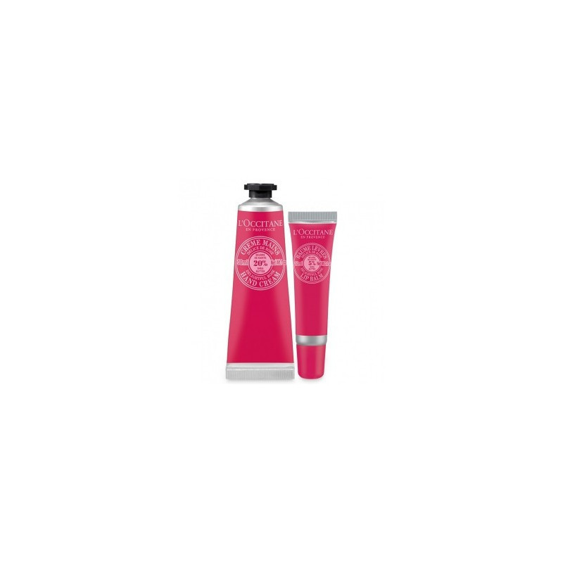 Délice de Rose Pack Duo Mains et Lèvres - Occitane