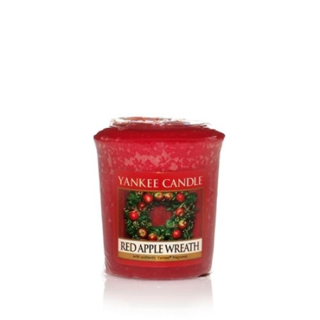 Couronne de Pommes Rouges (Red Apple Wreath) - bougies cadeaux soin...
