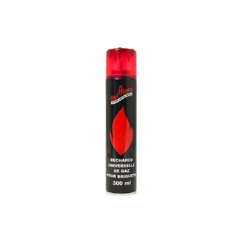 Gaz butane - 300 ml - bougies cadeaux soins du corps