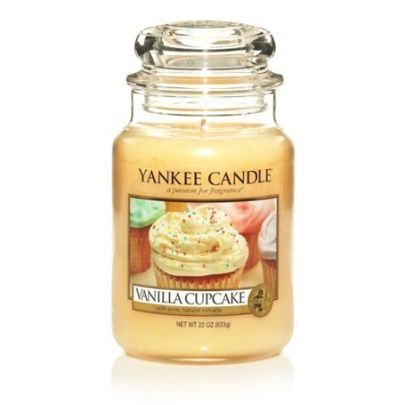 Gâteau a la Vanille (Vanilla Cupcake) - bougies cadeaux soins du corps