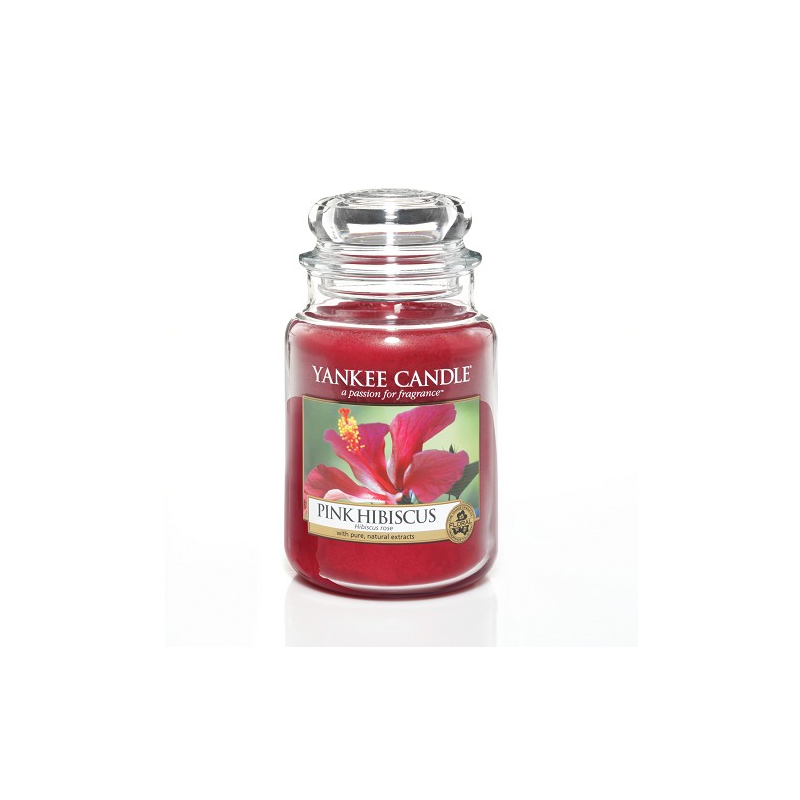 Hibiscus Rose (Pink Hibiscus) - bougies cadeaux soins du corps