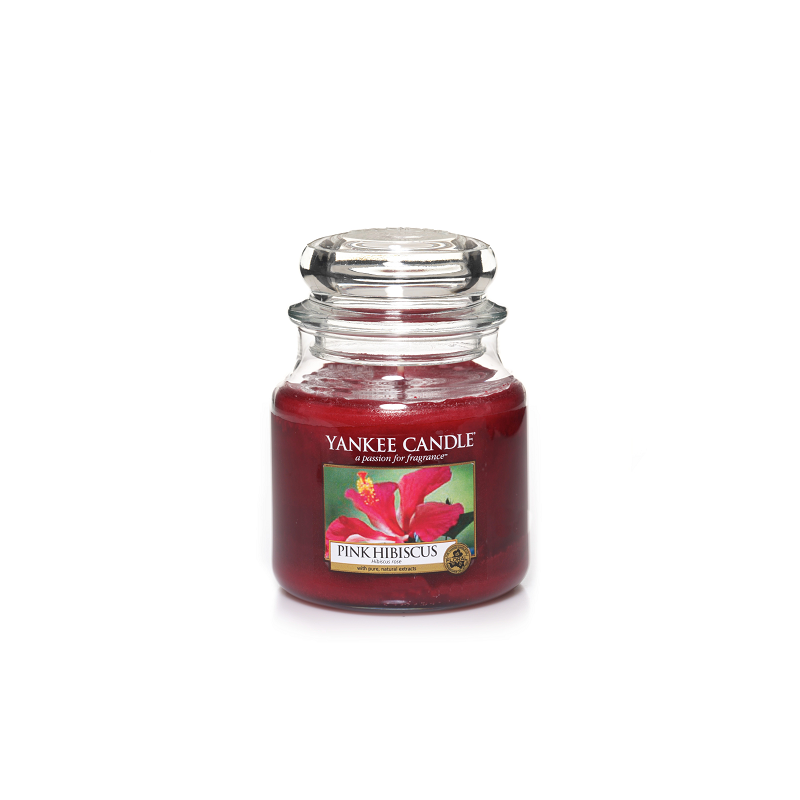 Hibiscus Rose (Pink Hibiscus) - bougies cadeaux soins du corps