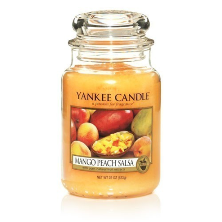 Mangue et Pêche Salsa (Mango Peach Salsa) - bougies cadeaux soins d...