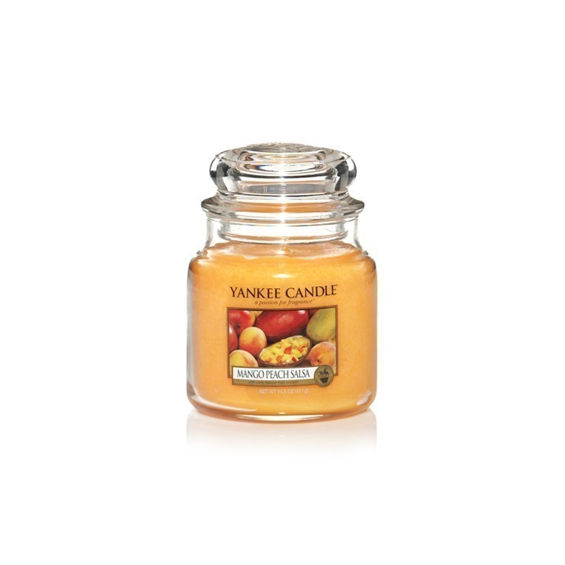 Mangue et Pêche Salsa (Mango Peach Salsa) - bougies cadeaux soins d...