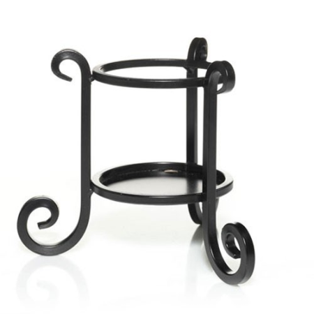 Métal Noir - Support P - bougies cadeaux soins du corps