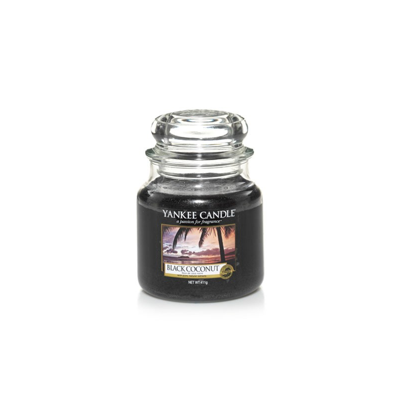 Noix de Coco Noire (Black Coconut) - bougies cadeaux soins du corps