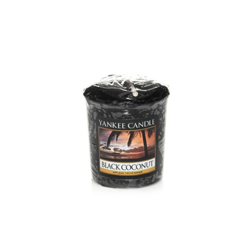 Noix de Coco Noire (Black Coconut) - bougies cadeaux soins du corps