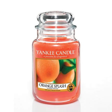 Orange Tonic (Orange Splash) - bougies cadeaux soins du corps