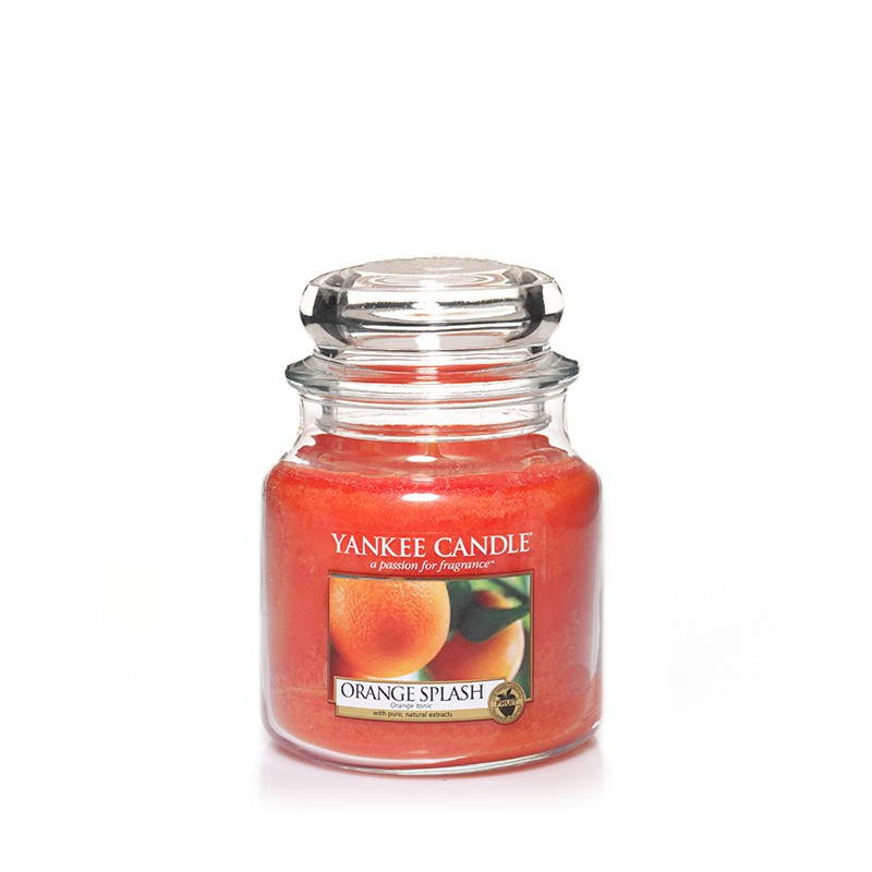 Orange Tonic (Orange Splash) - bougies cadeaux soins du corps