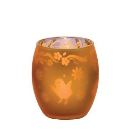 Poussin Orange - bougies cadeaux soins du corps