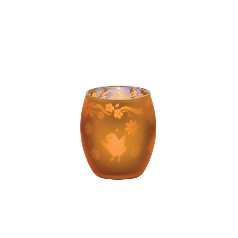 Poussin Orange - bougies cadeaux soins du corps