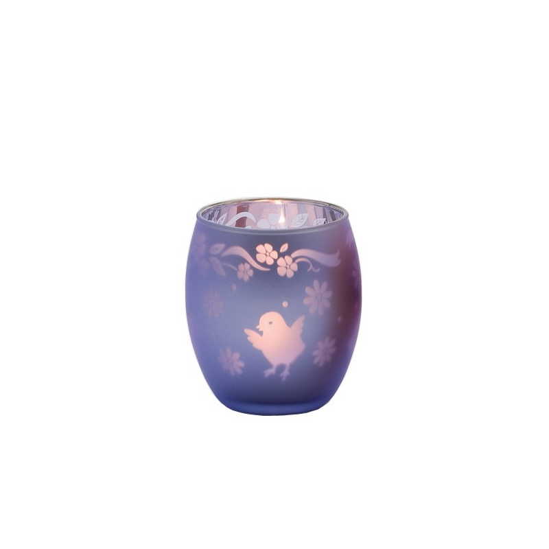 Poussin Violet - bougies cadeaux soins du corps