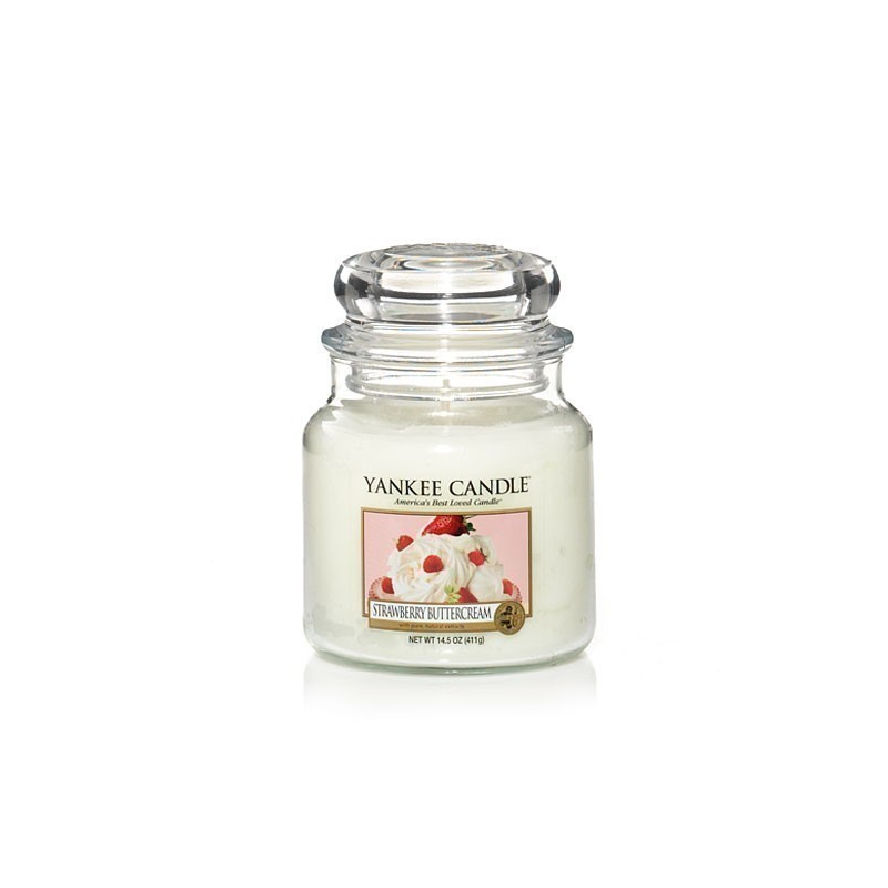Biscuit fourré a la Fraise (Strawberry Buttercream) - bougies cadea...